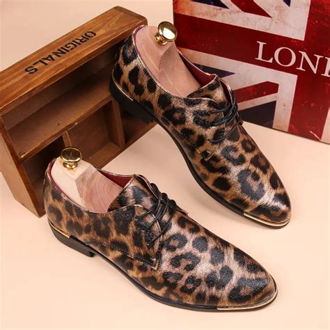 mens cheetah shoes